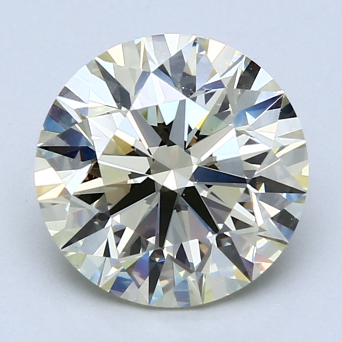 3.02 ct Round Diamond : Q / VVS2