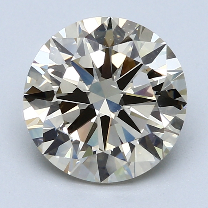 3.00 ct Round Natural Diamond : O / VVS1