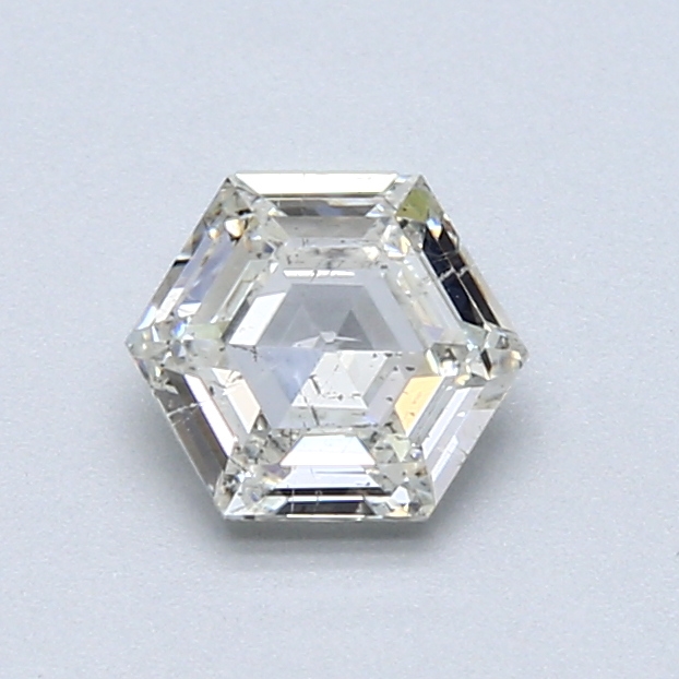 0.76 ct Hexagonal Natural Diamond : I / SI2