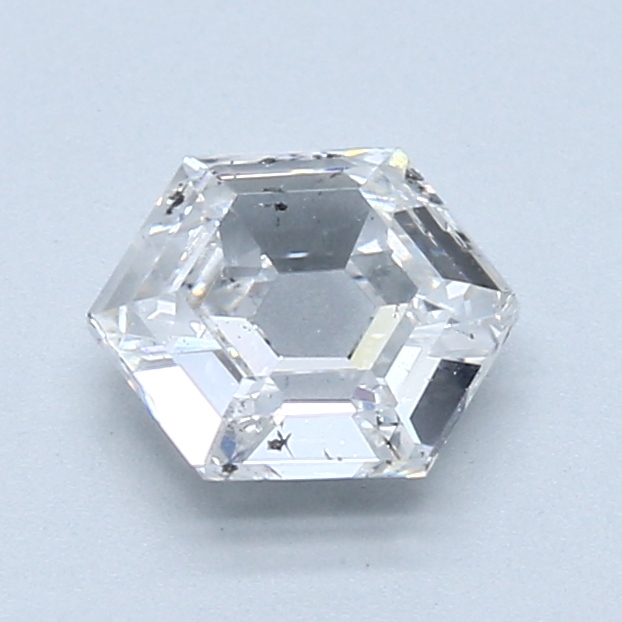 1.00 ct Hexagonal Natural Diamond : E / SI2