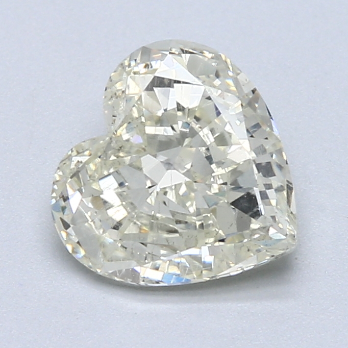 1.73 ct Heart Shape Natural Diamond : M / SI2