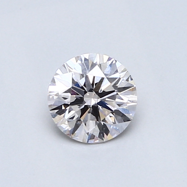 0.50 ct Round Natural Diamond : Faint Pink / VS2